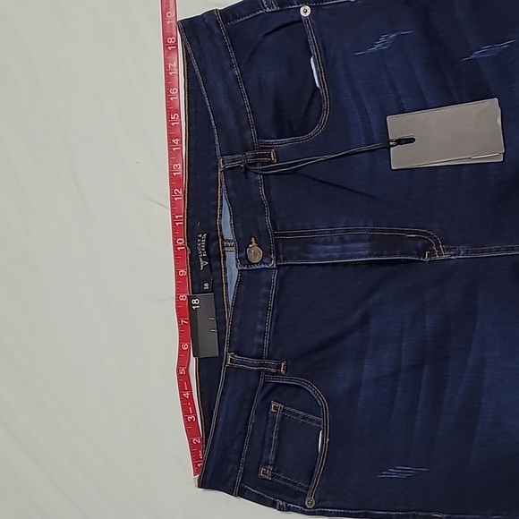 Lucky & Blessed Flares Dark Wash Leg Inserts - Picture 9 of 11